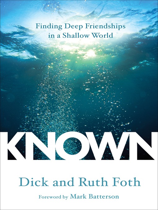 Title details for Known by Dick Foth - Available